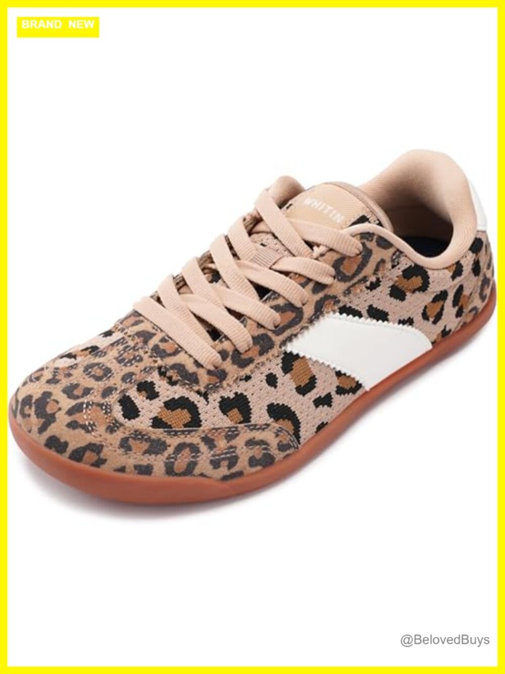 Wide Toe Box Barefoot Shoes Zero Drop Athletic Walking Sneakers Lace-Up